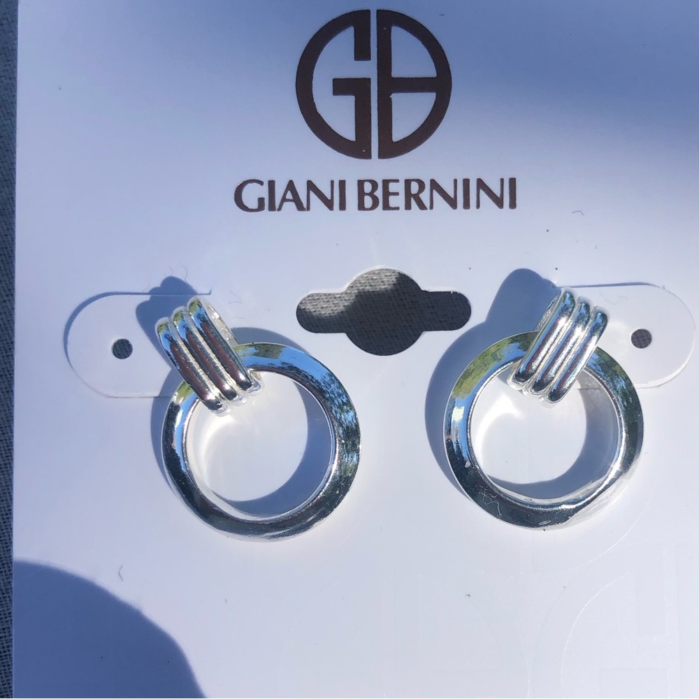 Giani Bernini Silver Hoop Earrings